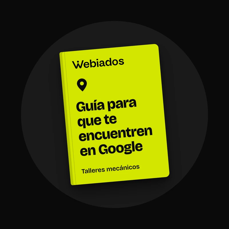 Portada de la guía para talleres mecánicos de Webiados