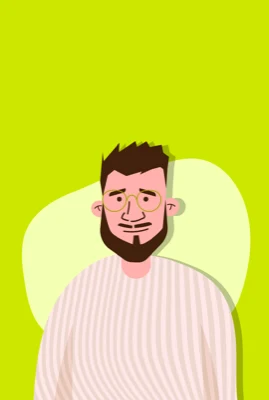 Caricatura de Víctor Riveros